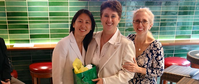 Alumnae at event