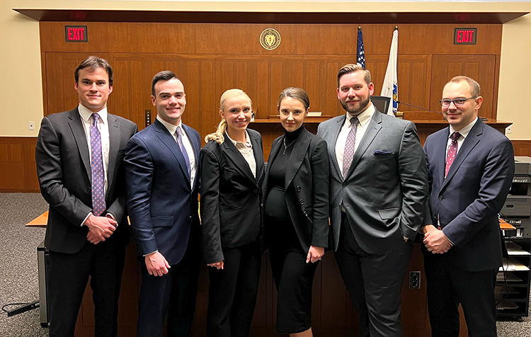 Image of moot court teams
