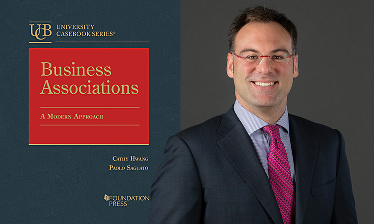 Professor with casebook